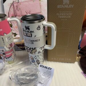 Labubu Stanley 40 oz Tumbler with Monster Cartoon Graphics